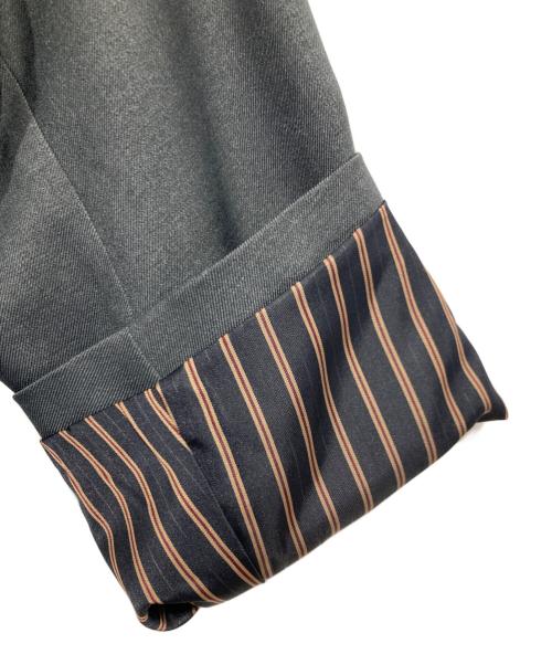 Casper John（キャスパージョン）Casper John (キャスパージョン) クロスカラーカラーブレザー グレー サイズ:L 未使用品の古着・服飾アイテム