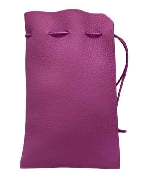 ITTI（イッチ）ITTI (イッチ) 巾着ポーチ バイオレットの古着・服飾アイテム