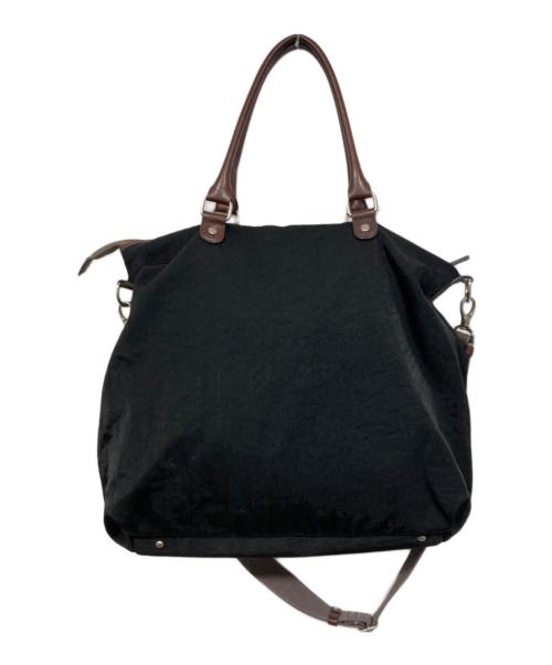 MARGARET HOWELL idea（マーガレット ハウエル アイディア）MARGARET HOWELL idea (マーガレット ハウエル アイディア) 2WAYバッグ　トート ブラックの古着・服飾アイテム