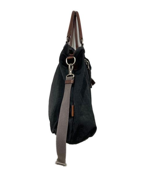 MARGARET HOWELL idea（マーガレット ハウエル アイディア）MARGARET HOWELL idea (マーガレット ハウエル アイディア) 2WAYバッグ　トート ブラックの古着・服飾アイテム