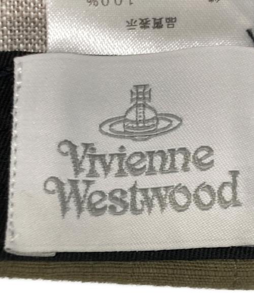 Vivienne Westwood（ヴィヴィアンウエストウッド）Vivienne Westwood (ヴィヴィアンウエストウッド) オーブロゴキャップ オリーブ 未使用品の古着・服飾アイテム