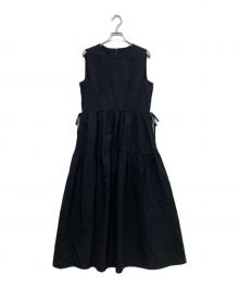 SHIPS any（シップスエニィ）の古着「ノースリーブワンピース」｜ブラック