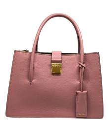 MIU MIU（ミュウミュウ）の古着「2WAYバッグ」｜ピンク