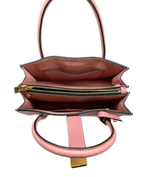 MIU MIU（ミュウミュウ）MIU MIU (ミュウミュウ) 2WAYバッグ ピンクの古着・服飾アイテム