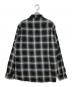 BIG MIKE (ビックマイク) オンブレチェックシャツ ブラック サイズ:XL：7000円