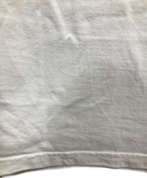THE FLAT HEAD（ザ・フラットヘッド）THE FLAT HEAD (ザ・フラットヘッド) プリントTシャツ ホワイト サイズ:42の古着・服飾アイテム