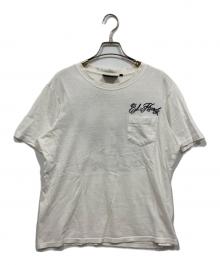 Ed Hardy（エド ハーディー）の古着「バック刺繍Tシャツ」｜ホワイト