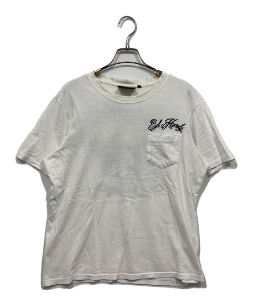 Ed Hardy（エド ハーディー）Ed Hardy (エド ハーディー) バック刺繍Tシャツ ホワイト サイズ:Mの古着・服飾アイテム