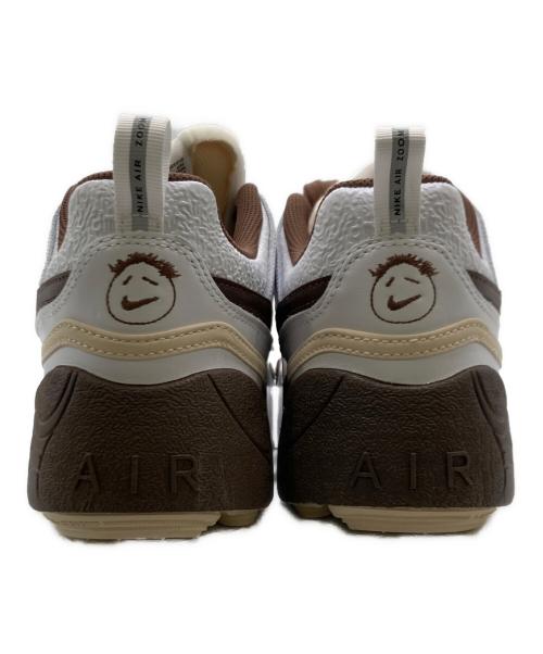 NIKE（ナイキ）NIKE (ナイキ) Travis Scott (トラヴィス・スコット) Zoom Field Jaxx ブラウン×ホワイト/White and  サイズ:28.5cmの古着・服飾アイテム