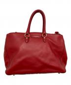 J&M DAVIDSONジェイ＆エム デヴィッドソン）の古着「2WAYトートバッグ」｜レッド