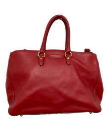 J&M DAVIDSON（ジェイ＆エム デヴィッドソン）の古着「2WAYトートバッグ」｜レッド