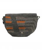 HELEN KAMINSKIヘレンカミンスキー）の古着「ラアフィアショルダーバッグ」