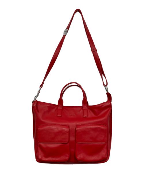 BREE（ブリー）BREE (ブリー) 2WAYバッグ レッドの古着・服飾アイテム