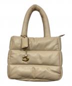 COACHコーチ）の古着「ピロートートバッグ」｜ベージュ