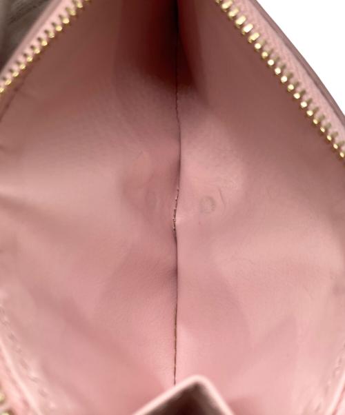 TOD'S（トッズ）TOD'S (トッズ) メタルバー3つ折り財布 ピンクの古着・服飾アイテム