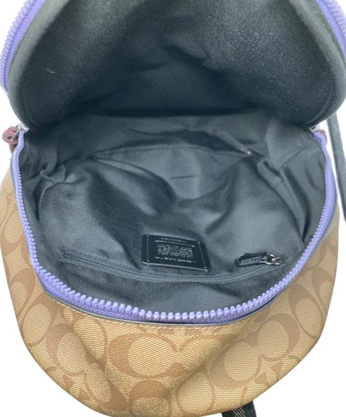 COACH（コーチ）COACH (コーチ) バックパック・リュック/Vale Medium Charlie　シグネチャー ブラウンの古着・服飾アイテム