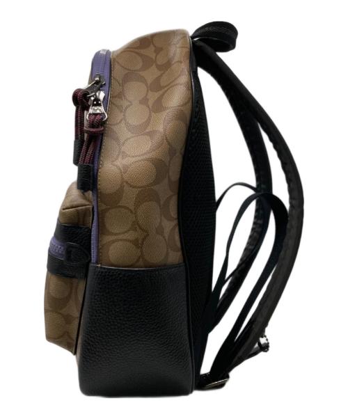 COACH（コーチ）COACH (コーチ) バックパック・リュック/Vale Medium Charlie　シグネチャー ブラウンの古着・服飾アイテム