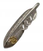 GOD SUNSゴッドサンズ）の古着「プレーンフェザーK18 ローズメタル付き (L)」