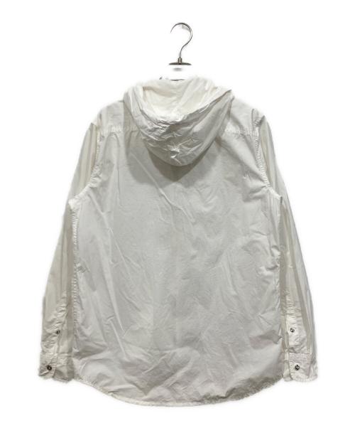 DIESEL（ディーゼル）DIESEL (ディーゼル) フーデッドジャケット ホワイト サイズ:Sの古着・服飾アイテム