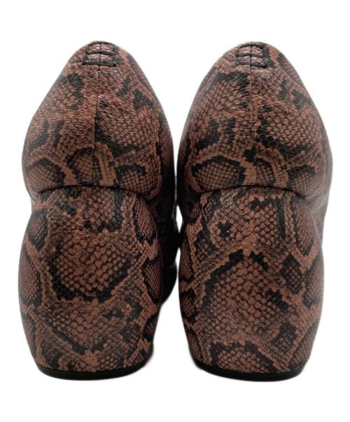 COMING UP ROSES Clarks（カミングアップローズ クラークス）COMING UP ROSES Clarks (カミングアップローズ クラークス) ヒールス ローファー ピンク サイズ:23.5㎝の古着・服飾アイテム