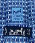 中古・古着 HERMES (エルメス) H柄ネクタイ ブルー サイズ:記載なし：4000円