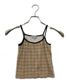 Burberry's（バーバリーズ）の古着「キャミソールブラウス」｜ベージュ