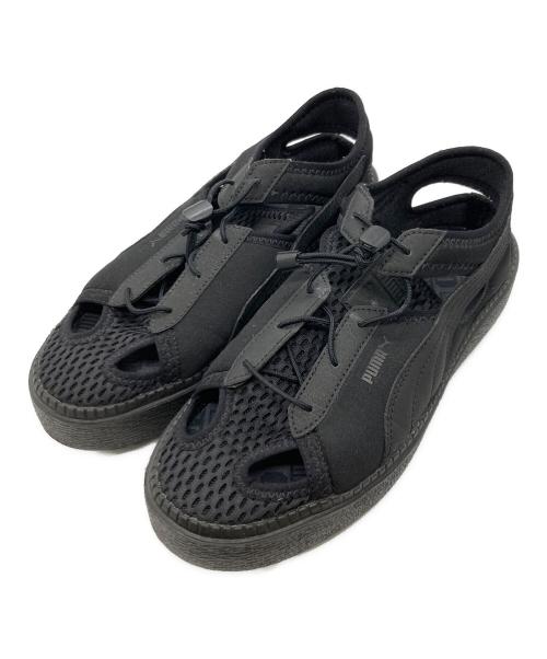 PUMA（プーマ）PUMA (プーマ) プラットフォーム トレース ライト ミュール / PLATFORM TRACE LITE MULE ブラック サイズ:25の古着・服飾アイテム