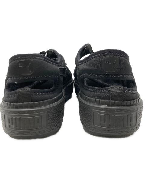 PUMA（プーマ）PUMA (プーマ) プラットフォーム トレース ライト ミュール / PLATFORM TRACE LITE MULE ブラック サイズ:25の古着・服飾アイテム