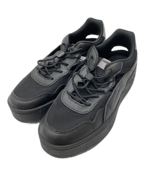 PUMA（プーマ）PUMA (プーマ) ローカットスニーカー /  COURT LALLY SKYE MULE ブラック サイズ:24.5の古着・服飾アイテム