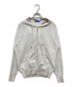 BLUE LABEL CRESTBRIDGEブルーレーベルクレストブリッジ）の古着「ジップパーカー」｜ホワイト