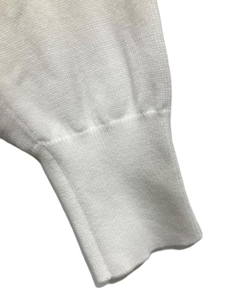 BLUE LABEL CRESTBRIDGE（ブルーレーベルクレストブリッジ）BLUE LABEL CRESTBRIDGE (ブルーレーベルクレストブリッジ) ジップパーカー ホワイト サイズ:38の古着・服飾アイテム