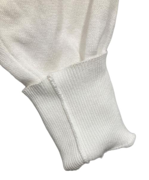 BLUE LABEL CRESTBRIDGE（ブルーレーベルクレストブリッジ）BLUE LABEL CRESTBRIDGE (ブルーレーベルクレストブリッジ) ジップパーカー ホワイト サイズ:38の古着・服飾アイテム