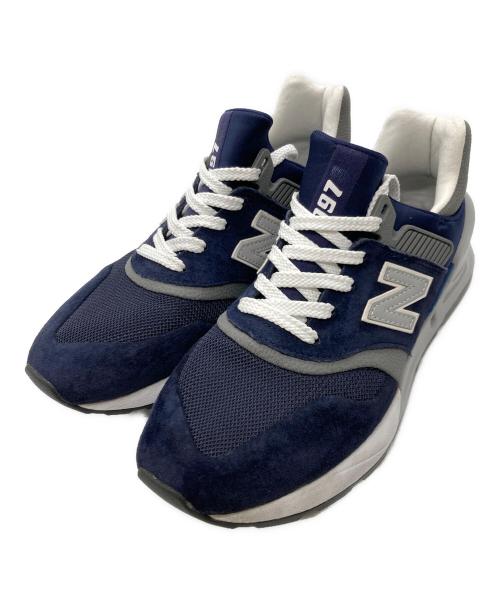 NEW BALANCE（ニューバランス）NEW BALANCE (ニューバランス) ローカットスニーカー ネイビー サイズ:25の古着・服飾アイテム