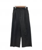 SHENERYシーナリー）の古着「バックボタンスラックス」｜グレー