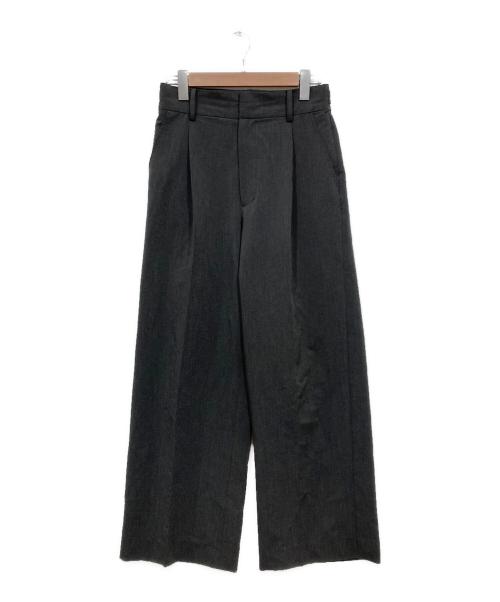 SHENERY（シーナリー）SHENERY (シーナリー) バックボタンスラックス グレー サイズ:36の古着・服飾アイテム