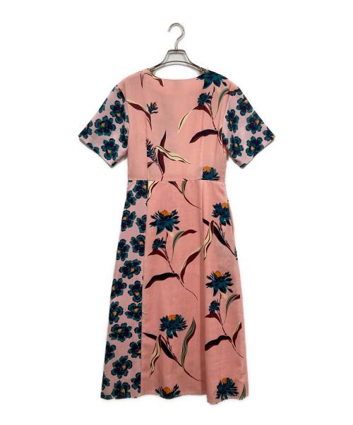 PAUL SMITH（ポールスミス）PAUL SMITH (ポールスミス) 総柄ワンピース ピンク サイズ:38の古着・服飾アイテム