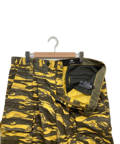 G-STAR RAW（ジースターロゥ）G-STAR RAW (ジースターロゥ) カモフラハーフカーゴパンツ イエロー サイズ:38の古着・服飾アイテム