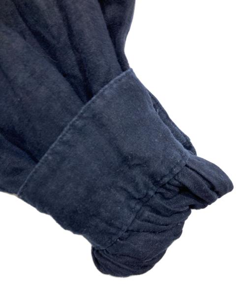KAGURE（カグレ）KAGURE (カグレ) リネンカシュクールワンピース ネイビー サイズ:FREEの古着・服飾アイテム