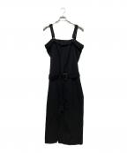 Y'sワイズ）の古着「サロペット」｜ブラック