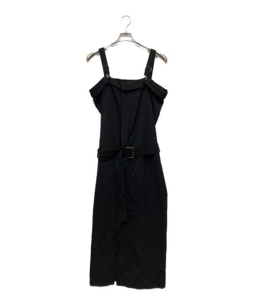 Y's（ワイズ）Y's (ワイズ) サロペット ブラック サイズ:3の古着・服飾アイテム