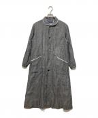 BLUE BLUEブルーブルー）の古着「リネンワンピース」｜グレー