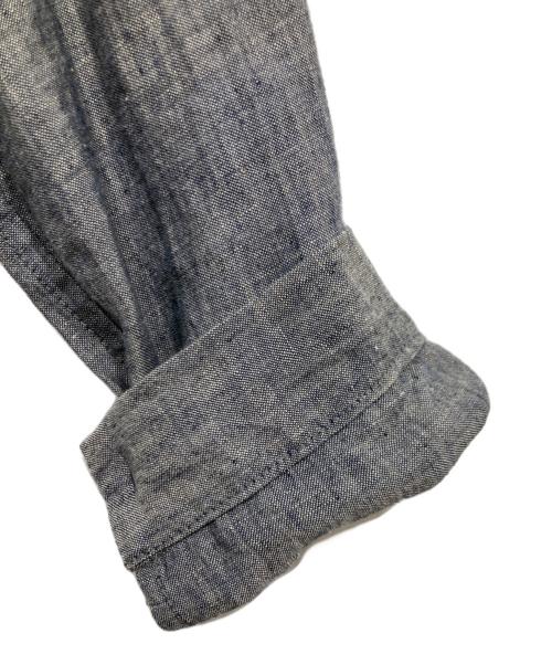 BLUE BLUE（ブルーブルー）BLUE BLUE (ブルーブルー) リネンワンピース グレー サイズ:Sの古着・服飾アイテム