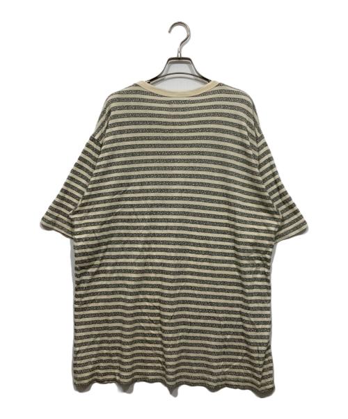 stussy（ステューシー）stussy (ステューシー) サーフスケートTシャツ ベージュ サイズ:LARGEの古着・服飾アイテム