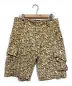 stussyステューシー）の古着「カーゴショートパンツ」｜ベージュ