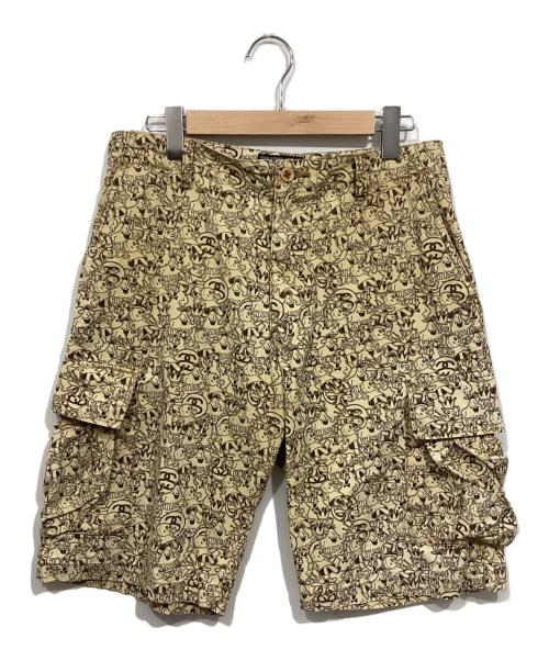 stussy（ステューシー）stussy (ステューシー) カーゴショートパンツ ベージュ サイズ:32の古着・服飾アイテム