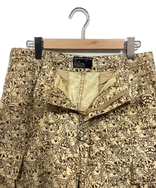 stussy（ステューシー）stussy (ステューシー) カーゴショートパンツ ベージュ サイズ:32の古着・服飾アイテム