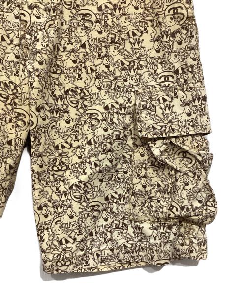 stussy（ステューシー）stussy (ステューシー) カーゴショートパンツ ベージュ サイズ:32の古着・服飾アイテム
