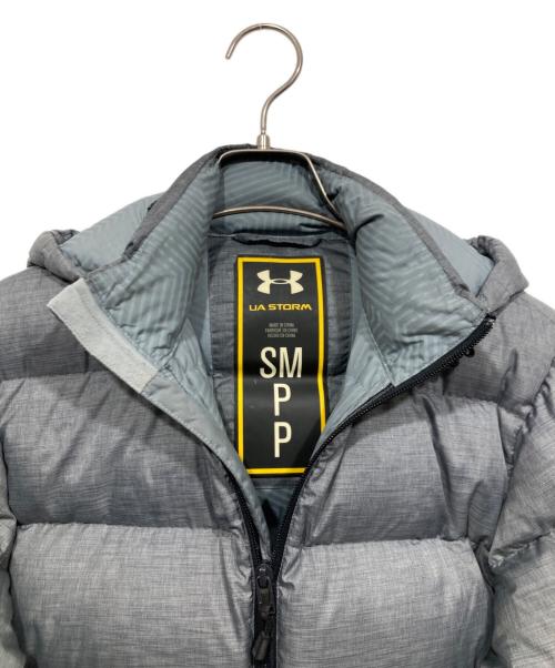 UNDER ARMOUR（アンダーアーマー）UNDER ARMOUR (アンダーアーマー) ダウンジャケット グレー サイズ:Sの古着・服飾アイテム