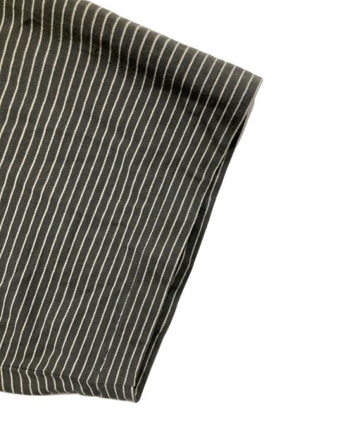 KAPTAIN SUNSHINE（キャプテンサンシャイン）KAPTAIN SUNSHINE (キャプテンサンシャイン) ボーダーカットソー / Hard Twisted Border Jersey S/S Tee グレー サイズ:Mの古着・服飾アイテム