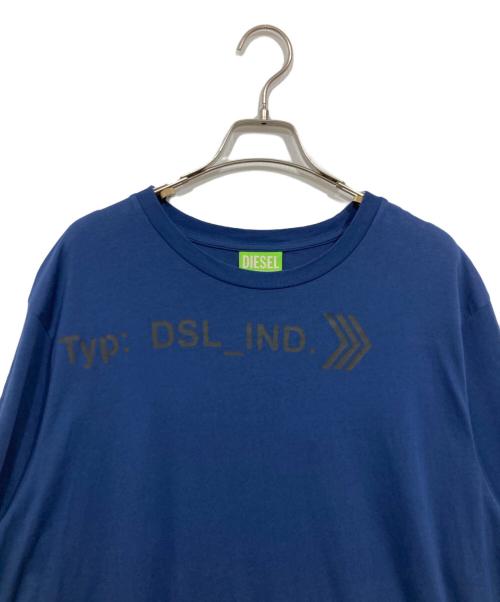 DIESEL（ディーゼル）DIESEL (ディーゼル) プリントTシャツ ネイビー サイズ:XXLの古着・服飾アイテム
